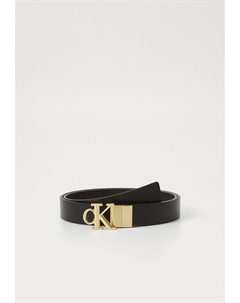 Пояс MONOGRAM BUCKLE, черный Calvin klein jeans