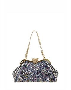 Клатч, синий Faina