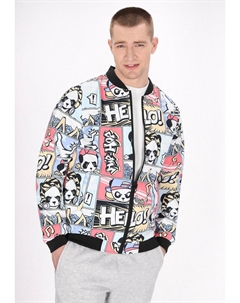 Куртка-бомбер, мультиколор Mo