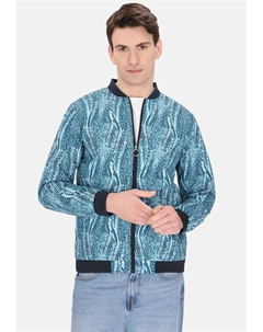 Куртка-бомбер, светло-голубой Mo