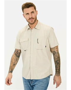 Рубашка KURZARM MIT COOLING EFFEKT, бежевый Camel active