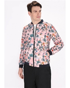 Куртка-бомбер, розовый Mo