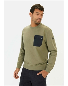 Толстовка, темно-зеленый Camel active