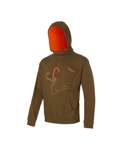 Мужская толстовка Disconnect коричневая/оранжевая Trangoworld