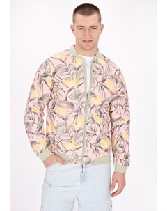 Куртка-бомбер, светло-розовый Mo