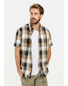 Рубашка SHORTSLEEVE, коричневый Camel active