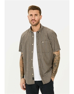 Рубашка KARIERTES KURZARM, темно-синий Camel active