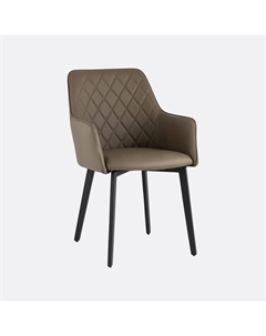 Стул из экокожи каштановый So'home