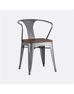 Стул из металла серебристый So'home