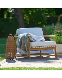 Кресло садовое из тика Talulah бежевый Am.pm.