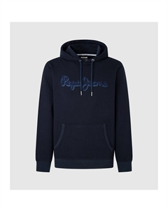 Худи с капюшоном Ryan синий Laredoute