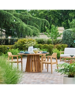 Стол садовый из тика Velizy бежевый Am.pm.