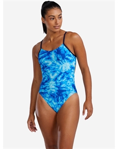 Купальник слитный Azultec Durafast Elite Cutoutfit, Голубой Tyr