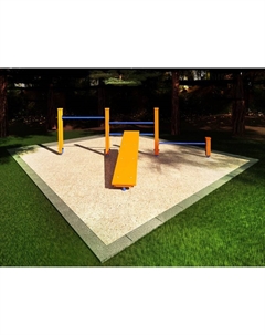 Спортивный комплекс № 16 (турник, турник для отжимания, скамья наклонная) 7016 Start line