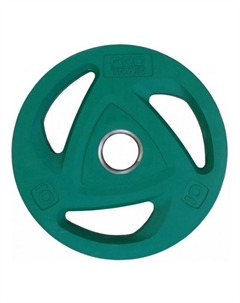 Диск обрезиненный олимпийский 10 кг, d50 мм COP-10 Protrain