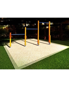 Спортивный комплекс № 12 (3 турника разной высоты) 7012 Start line
