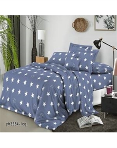 Комплект постельного белья Bonna Notte, 2-сп, креп, полиэстер 80г/м2, диз. 3354 Партнергру