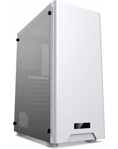 Корпус ATX FORMULA CL-3301W TG белый, без БП, боковая панель из закаленного стекла, 2*USB2.0, USB3.0, audio Formula v