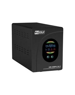 Источник бесперебойного питания UWI-1200PS-24-E Line-Interactive, 1200 ВА/900 Вт Rucelf