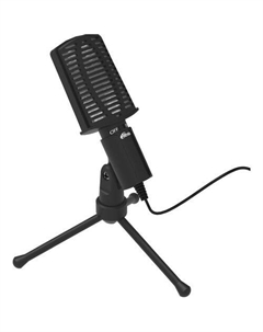 Микрофон Ritmix RDM-125, черный