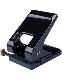 Дырокол DDM_45301, металлический, до 45 листов, с линейкой Berlingo