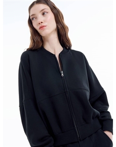 Утепленная толстовка бомбер с начесом Твое