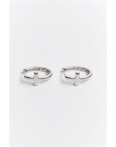 Серьги серебристые с крестиками Befree