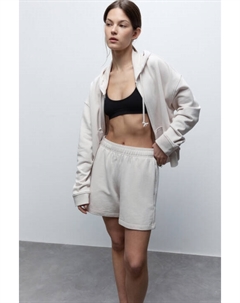 Шорты домашние хлопковые с вареным эффектом Befree