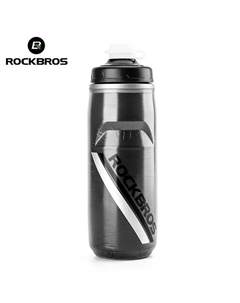 Велофляга, с силиконовым защитным колпачком, черная, RB_35210022001 Rockbros