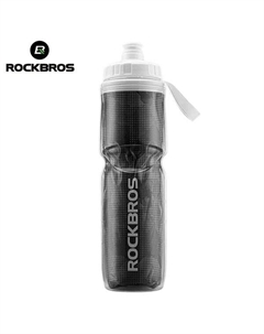 Велофляга-термос для холодных напитков, черная, RB_35210019001 Rockbros