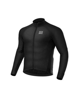 Велокуртка, с дышащей микрофлисовой подкладкой, черная, RB_15300006005 (Размер: XL (EU: L)) Rockbros