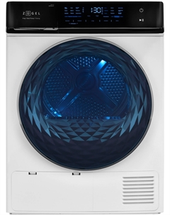 Сушильная машина с тепловым насосом ZDF83HP, белая Zugel