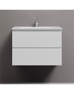 Тумба под раковину подвесная Snob T 70 Bianco SNT70W Sancos