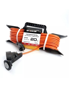 Удлинитель Home 1гн 20м с/з HM04-01-20 39628 Stekker