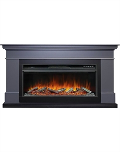 Камин California (Серый графит) + Vision 42 LOG LED Royal flame