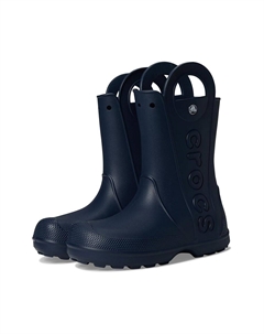 Женские резиновые полусапоги с верхними ручками, темно-синий Crocs