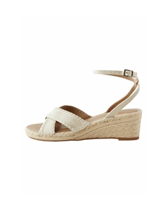Босоножки на танкетке REGULAR FIT - FOREVER COMFORT CROSS-OVER - Espadrilles, цвет Mottled Beige Next