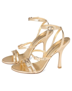 Туфли Georgie 100, цвет Golden Stuart weitzman