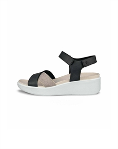 Босоножки на танкетке FLOWT LX W, черный Ecco