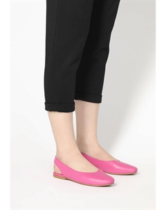 Туфли-лодочки с открытой пяткой, розовый Venezia