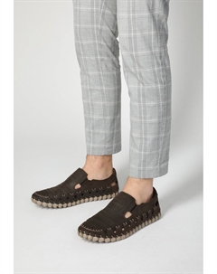 Слипоны, коричневый Venezia