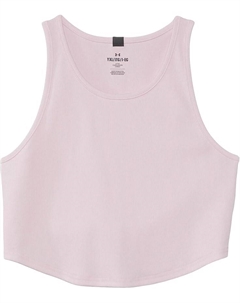 Топ Kids Rival Ribbed Tank Top, цвет Prime Pink/White Under armour