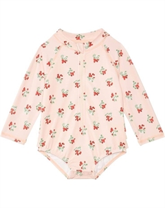 Купальник Strawberry One-Piece Swim, синий Janie and jack