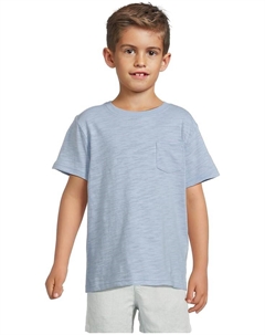 Футболка Slub Pocket Tee, синий Janie and jack