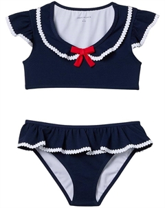 Купальник Ric Rac Two Piece Swim, цвет Navy Blue Janie and jack