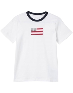 Футболка Flag Graphic Tee, цвет Multicolor Janie and jack