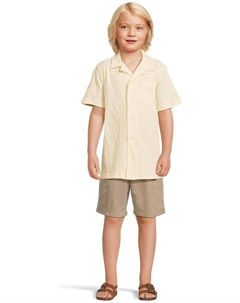 Рубашка Knit Cabana Shirt, цвет Light Janie and jack