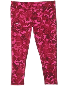 Брюки Kids Motion Printed Crop, цвет Shaded Fuchsia/Rebel Pink/White Under armour