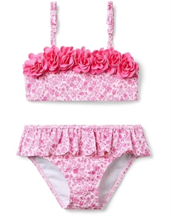 Купальник Flower Two Piece Swim, розовый Janie and jack
