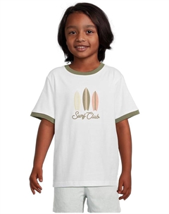 Футболка Surf Club Graphic Tee, цвет Multicolor Janie and jack